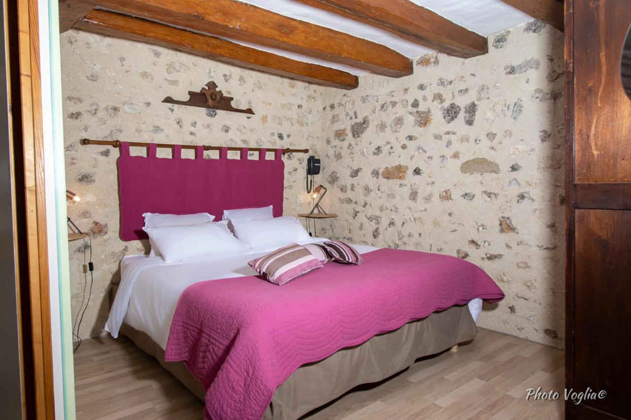 Logis Auberge Le Colombien - Hotel Et Restaurant Villandry Buitenkant foto