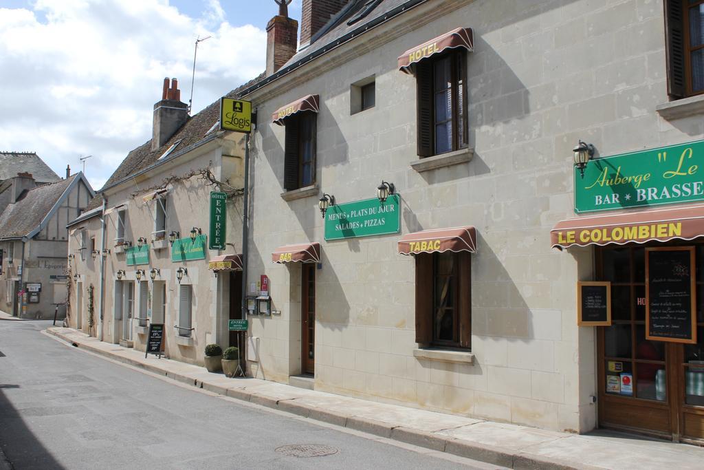 Logis Auberge Le Colombien - Hotel Et Restaurant Villandry Buitenkant foto
